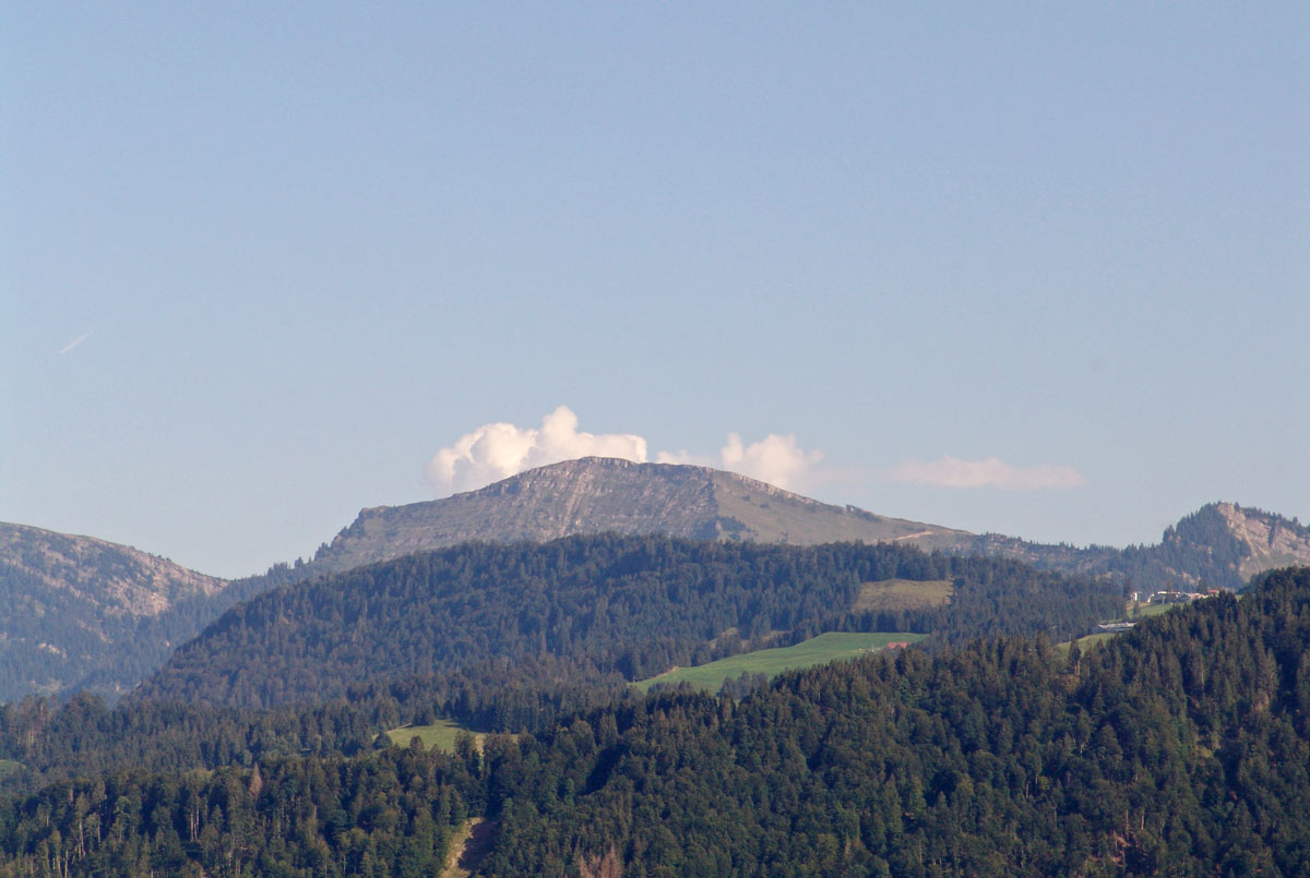 Ausblick in die Berge
