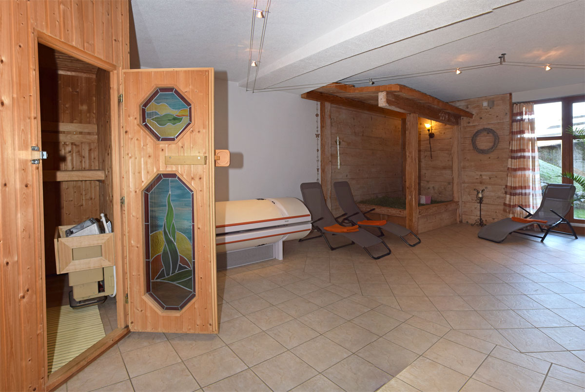 Sauna, Solarium oder einfaches Entspannen