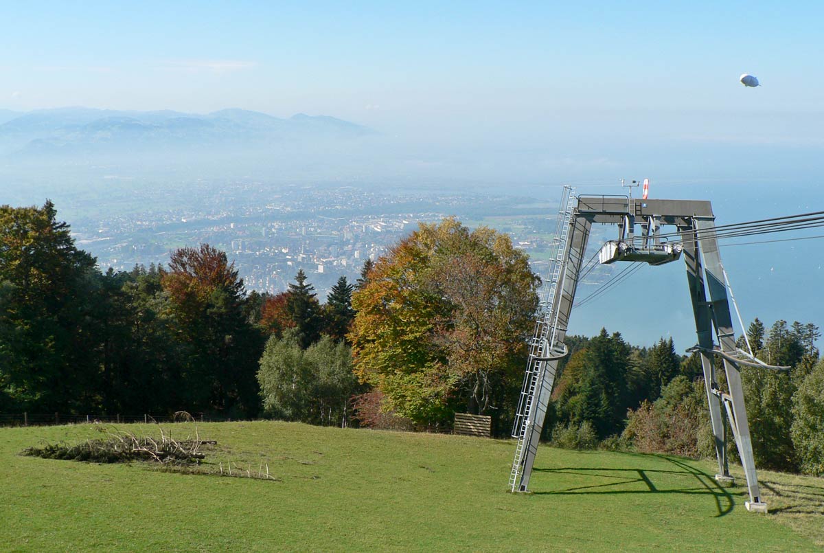Bodensee von oben