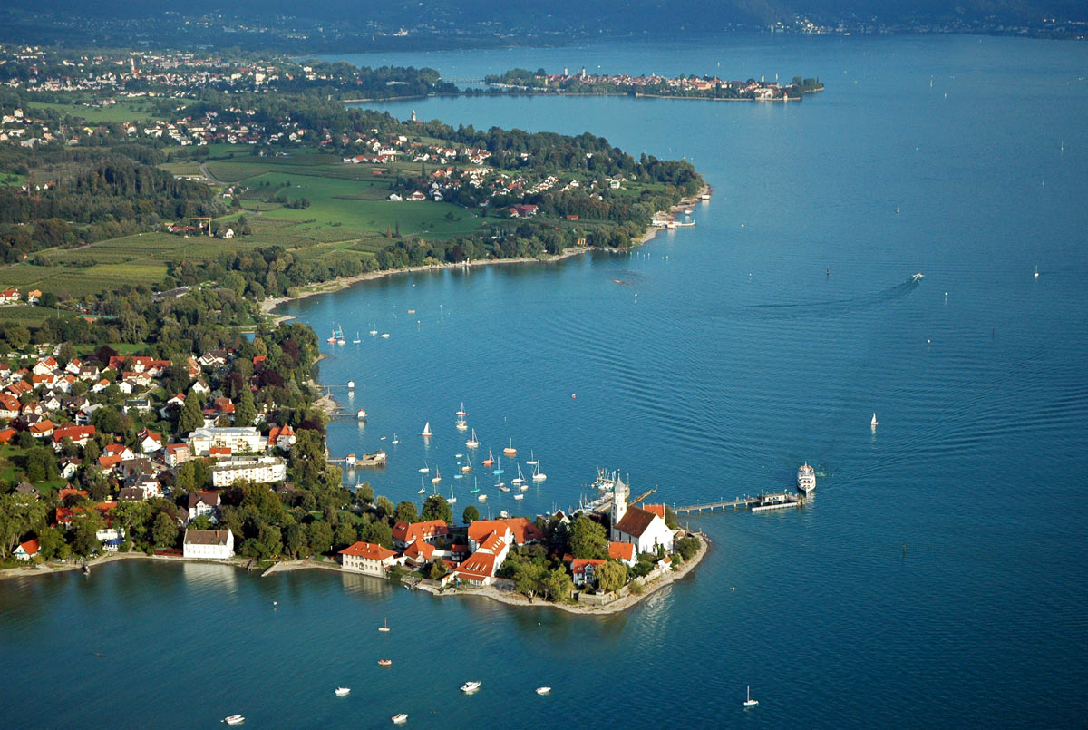 Lindau Luftansicht