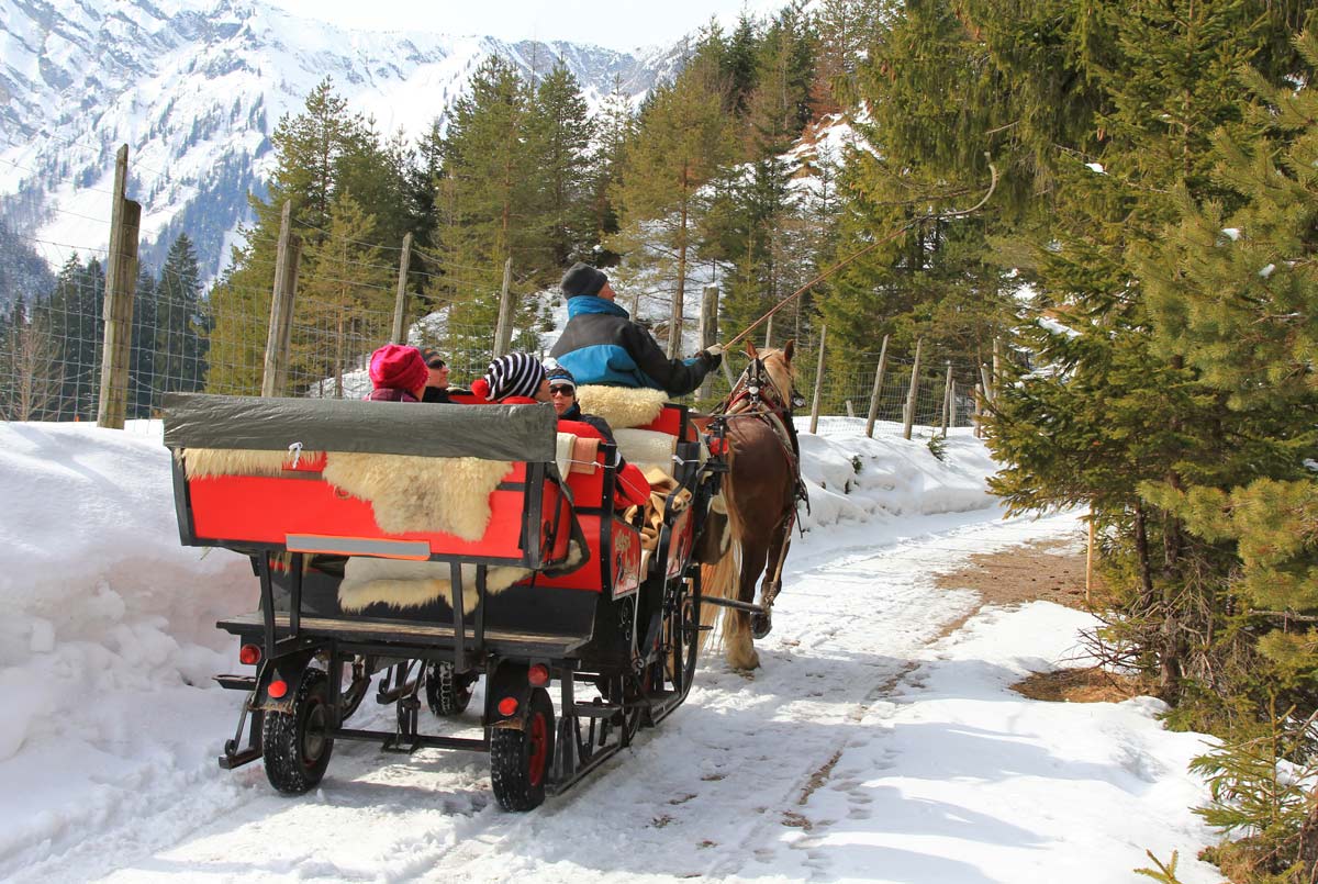 Winterliche Kutschfahrten