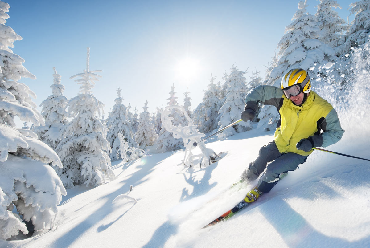 Alpin Ski und Snowboard